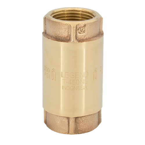 3/4 T-450 No Lead Bronze In-Line Check Valve