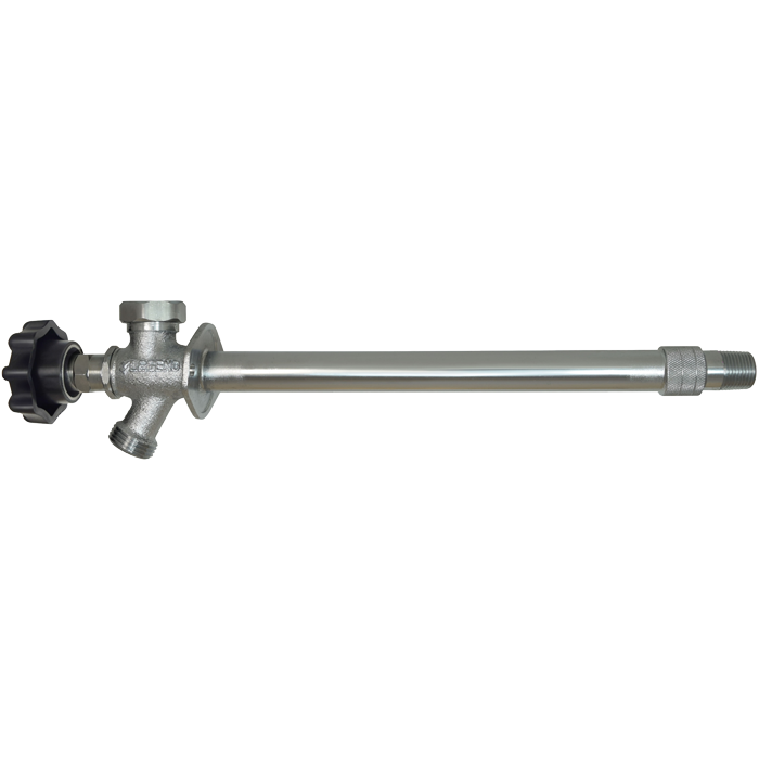 1/2 x 8 T-550 1/4 Turn Frostfree Sillcock Valve, MNPT/Sweat